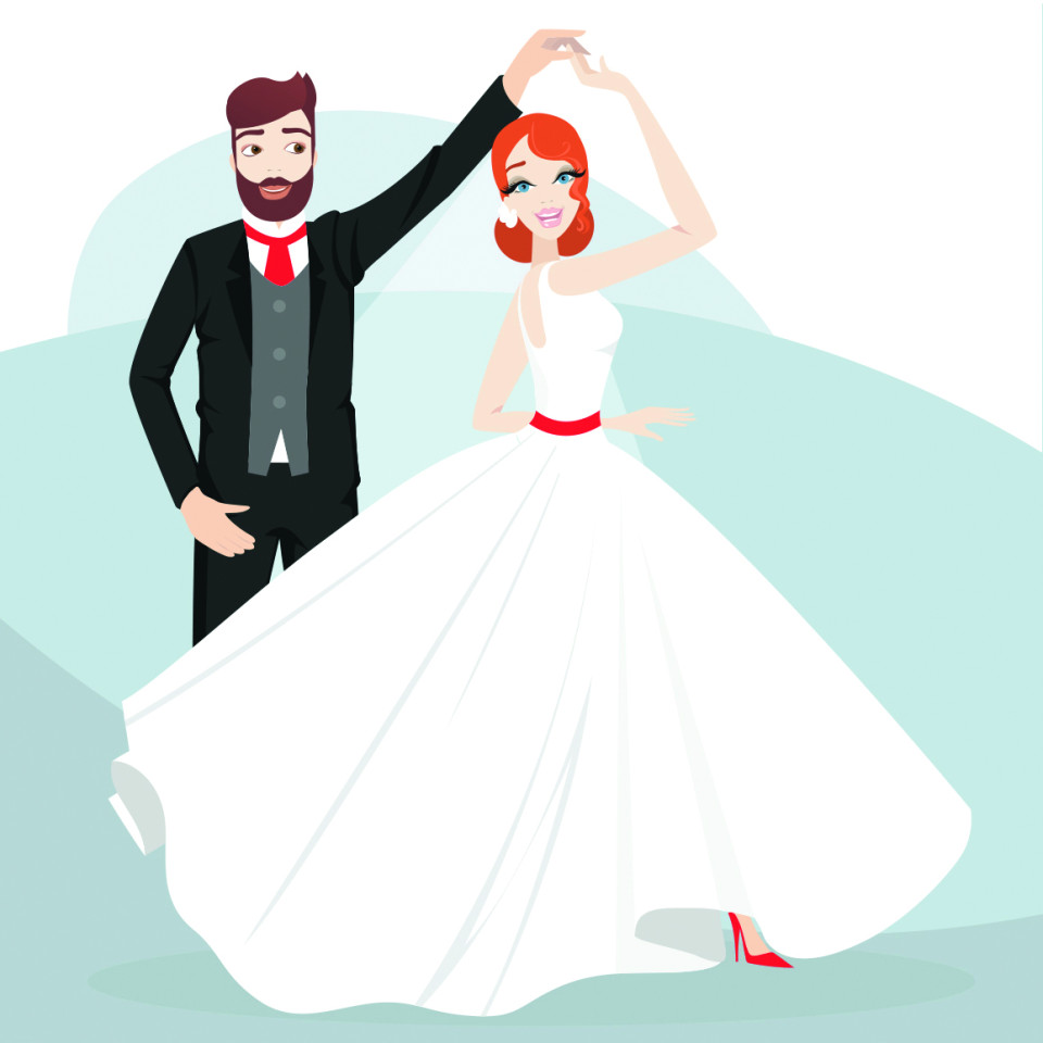 Clean Bridal Dress